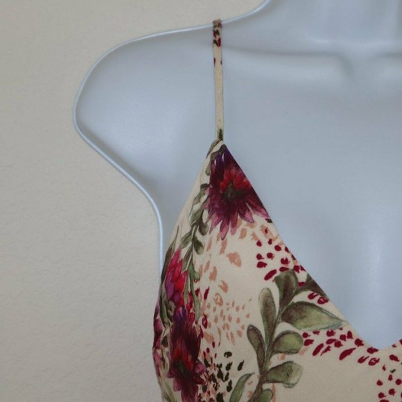 NWT Haute Hippie wild Floral-print silk Godet Gown Size 10 - Picture 7 of 11